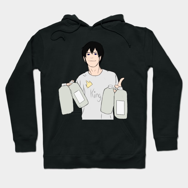 Kageyama Tobio with Milk Hoodie by Sophprano